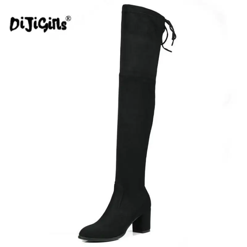 comfy thigh high boots