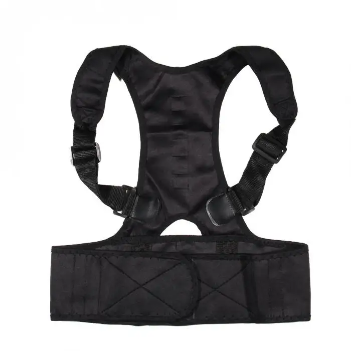 Hot Sale Sitting Posture Corrector Adjustable Magnetic Shape Body Shoulder Brace Belt Men And Women Back Vertebra Correct Ther