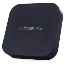 Wintel Pro W8 Pro ТВ коробка Windows 10 Z8300 Quad-Core 2,4 ГГц Wi-Fi Bluetooth 4,0 2 Гб Оперативная память 32 GB Встроенная память компьютерной приставки к Коробки смарт-медиа-плеер