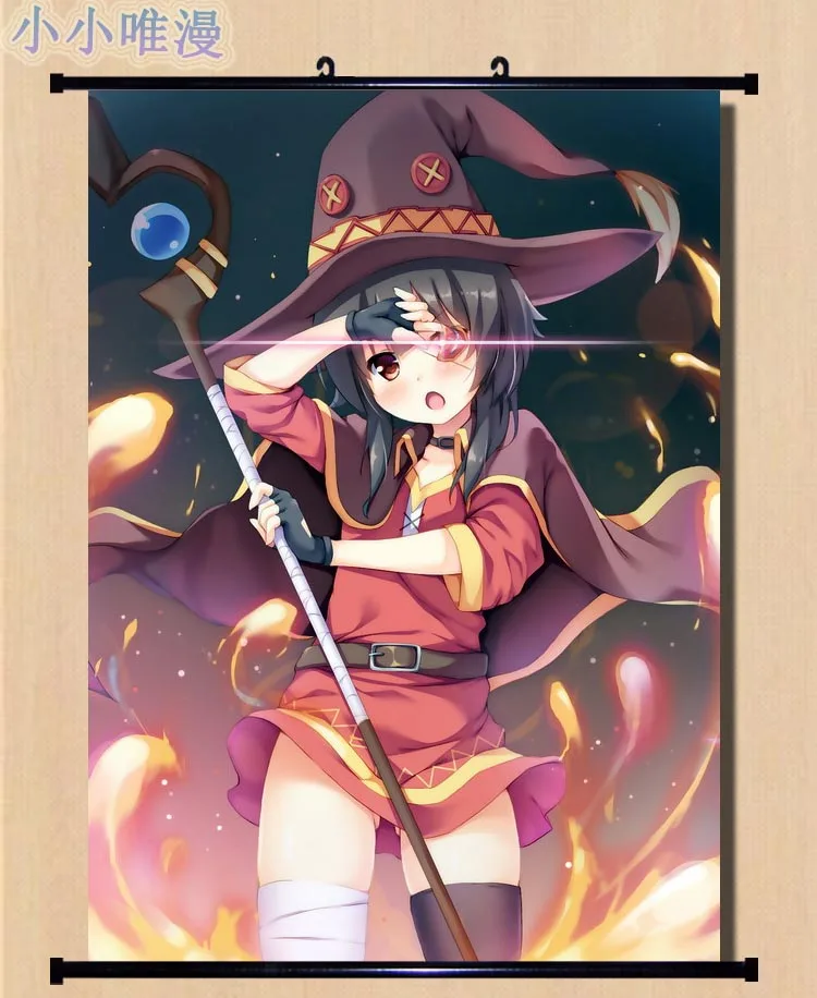 Японские декоративные картинки аниме KonoSuba: Божье благословение в этом