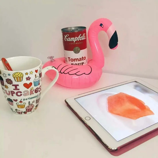 Мини водные подставки boia Flamingo плавающая надувная подставка для кружки бассейна