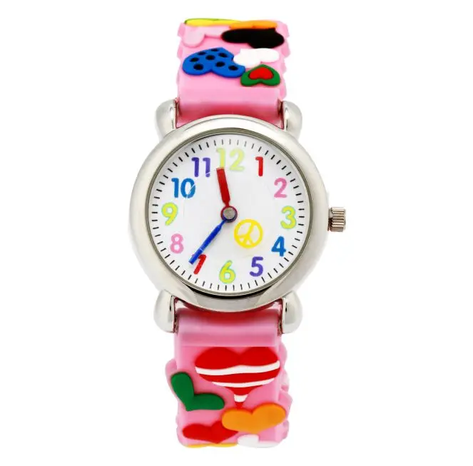 

New 2018 Children Cartoon Watches Fashion Waterproof Silicone Child Watch Quartz Kids Wrist Wristwatches Boys Girl Quartz-watch