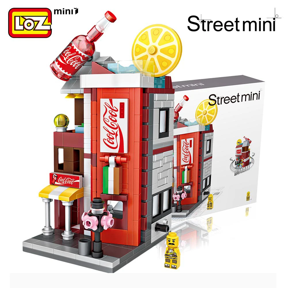 

LOZ Blocks Mini Blocks Shiduo store Building Blocks DIY Commercial street business street toys for children gift collection 1622