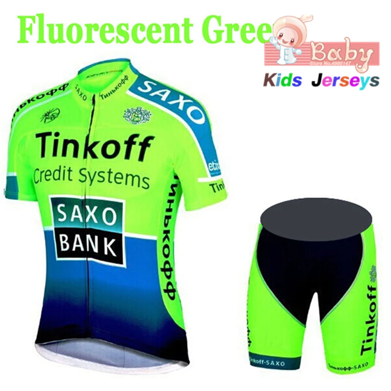 Дышащая быстросохнущая детская одежда для велоспорта, шорты, флуоресцентная розовая детская велосипедная Одежда для мальчиков и девочек, летняя велосипедная одежда