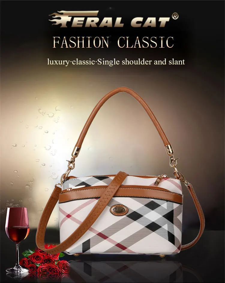FERAL CAT New Female Package Womens Handbags Shoulders Bag Online Messenger Bags Womens High Quality51