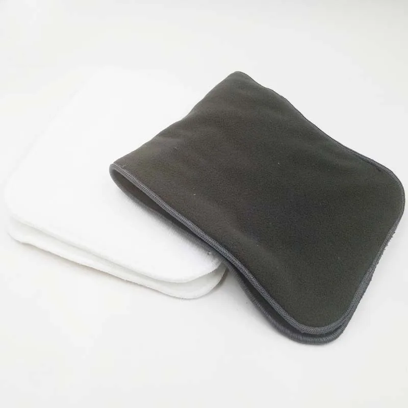 reusable diapers for adults bamboo charcoal absorbent diaper insert washable adult diaper Inconvenience pants liner 20*49cm 2