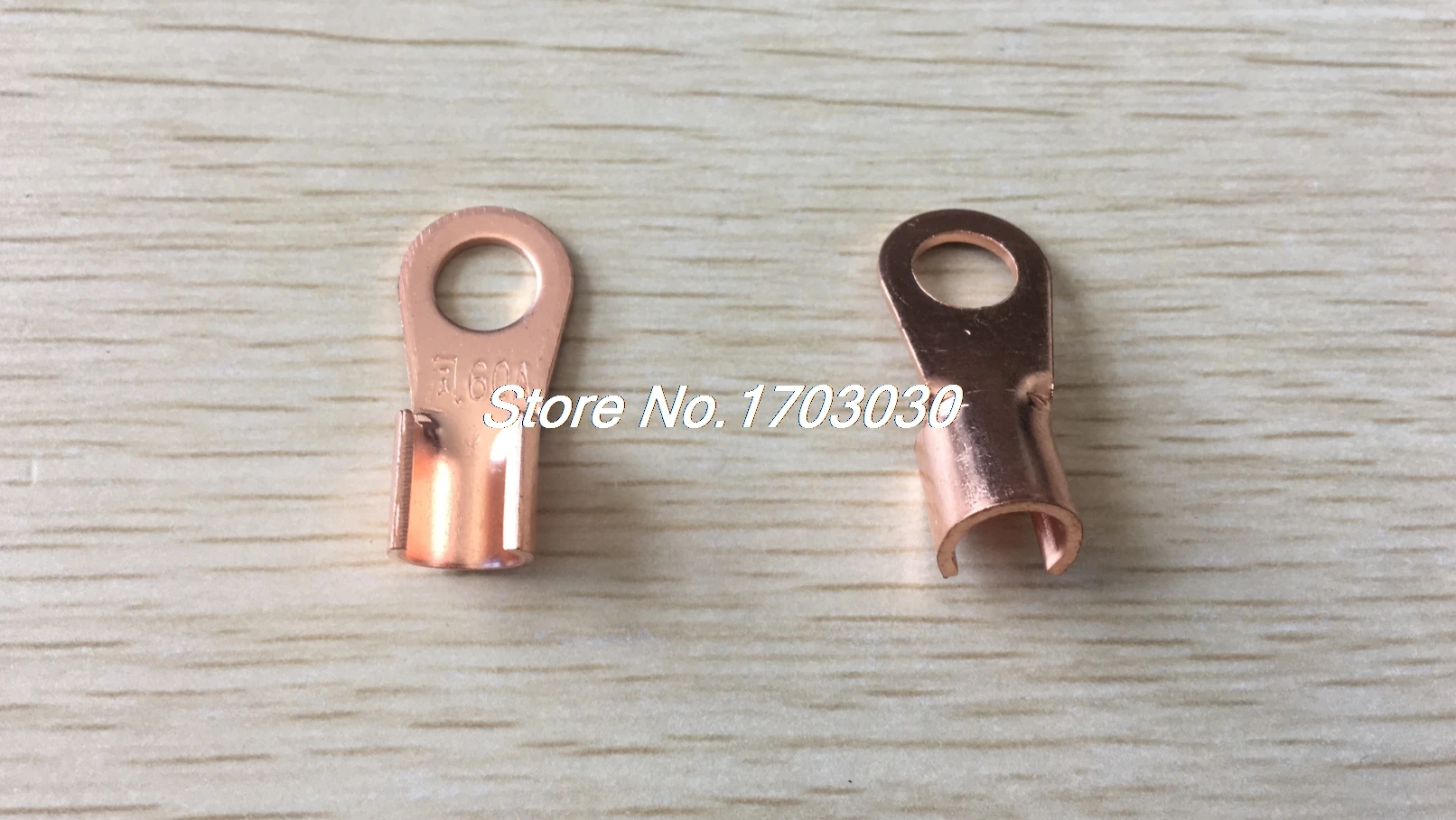

10pcs 60A Open Nose Ring Tongue Cable Wire Copper Connector Terminal