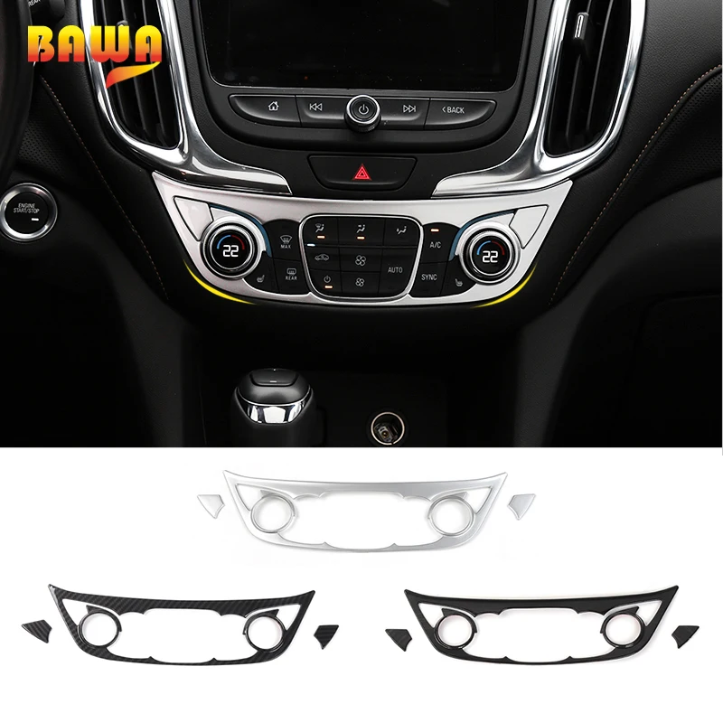 HANGUP ABS Car Air Conditioning Panel Trim Decoration Cover Ring