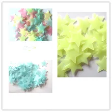 100Pcs/Pack Luminous Stars Wall Stickers,Home Glow In The Dark Stars For Kids Baby Room,DIY Wall Art Home Decor Sticke 9JJ048