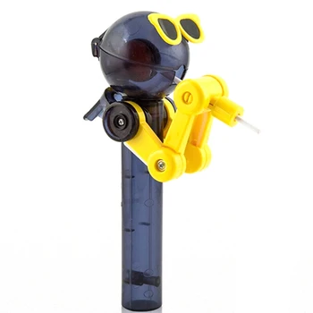 

Creative Personality Toys Lollipop Holder Decompression Toys Lollipop Robot Toy Gift Delivery Random Colors