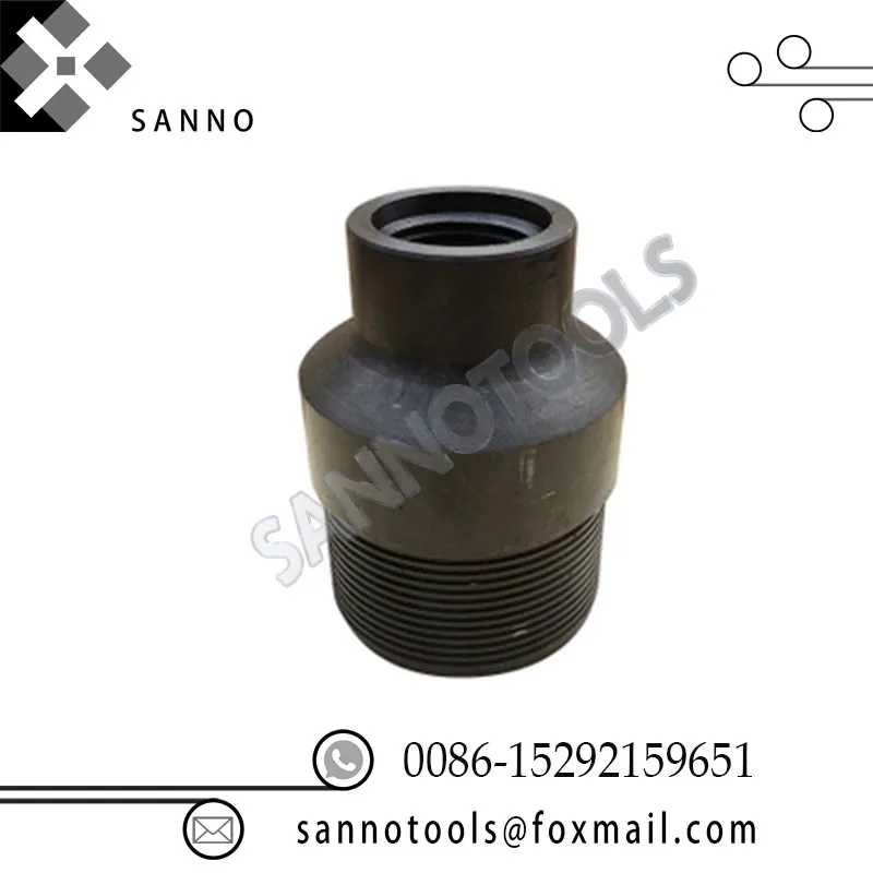Settling tube head twin wire joint casing core barrel and sediment tube threads suitable for D50 drill pipe and D42 drill (2)