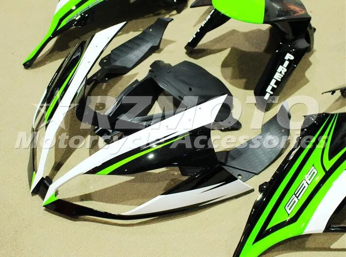 Новинка полный комплект обтекателей из АБС пластика подходит для Kawasaki ZX6R 2013 2014 2015