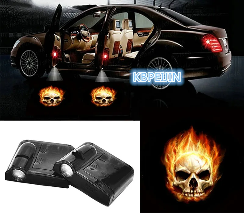 2 шт. наклейки проекторы на двери автомобиля Cadillac srx cts ats escalade sts dts bls|Наклейки