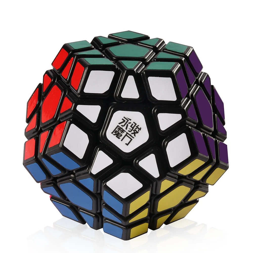 D-FantiX Yj Yuhu R Dodecahedron скоростной Куб ВОЛШЕБНЫЙ кубик-Додекаэдр черный/не липкий пазл