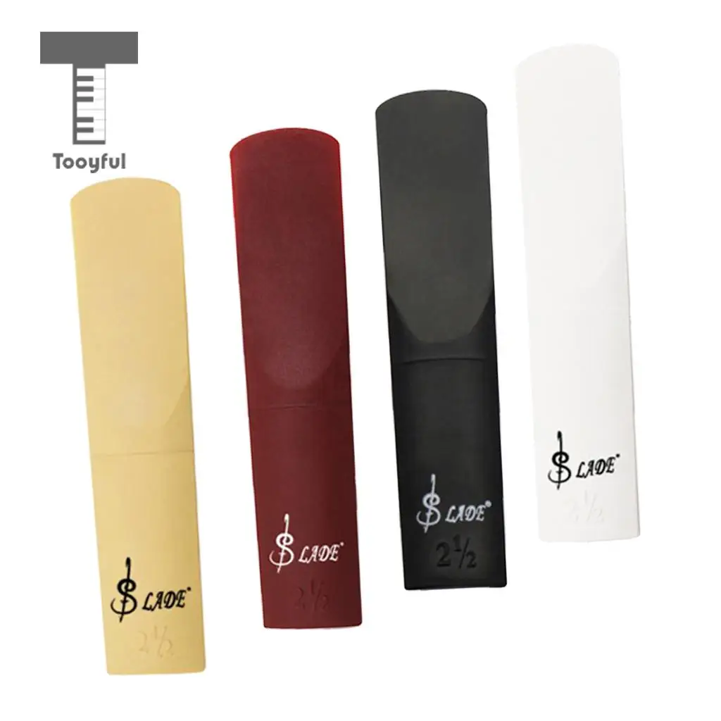 ABS Plastic Alto Sax Saxophone Reed 2.5 Strength for Wind Woodwind Instrument Parts