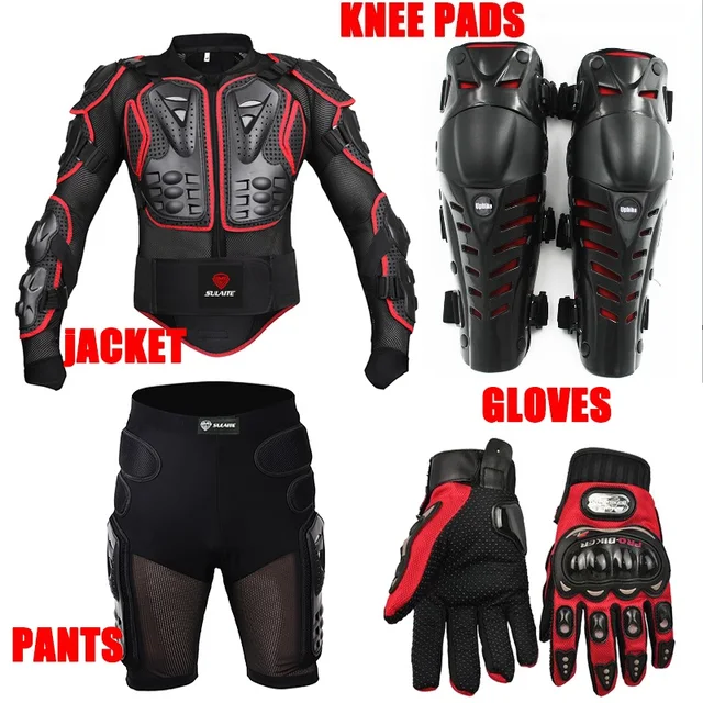 bike jacket and gloves