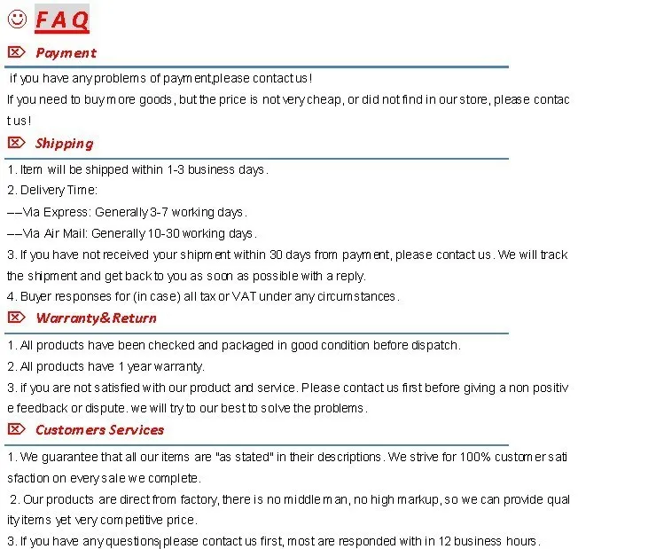 FAQ