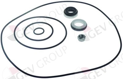 HOBART 895444 PUMPE DICHTUNG VOLL SET 4 x DICHTUNGEN VERSIEGELUNG RINGE