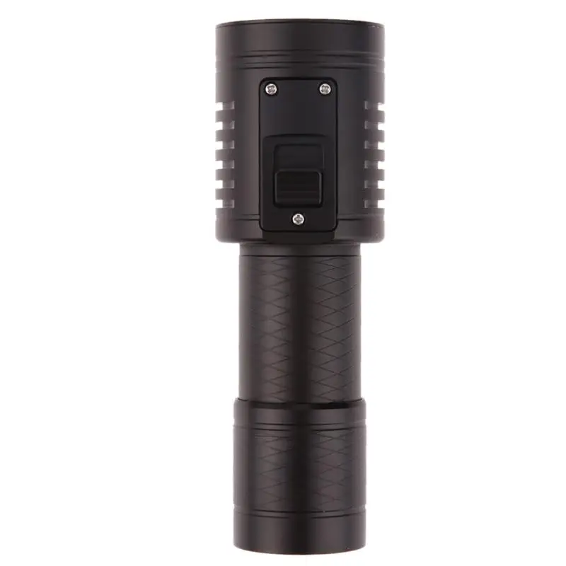 

Pro Diving Flashlight 4 LED Waterproof Diving Photography Light Torch 200m Underwater Hand-held Split Flashlight Professional