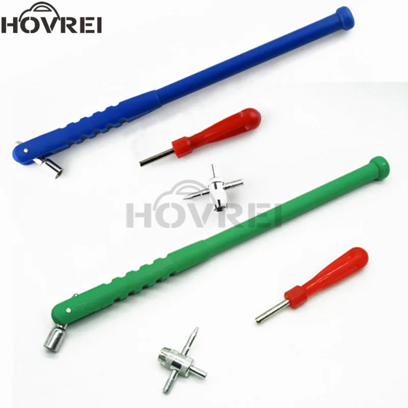Car Tire Valve Repair Set Core Removal Tool Stem Puller 4-way Stying Tools |