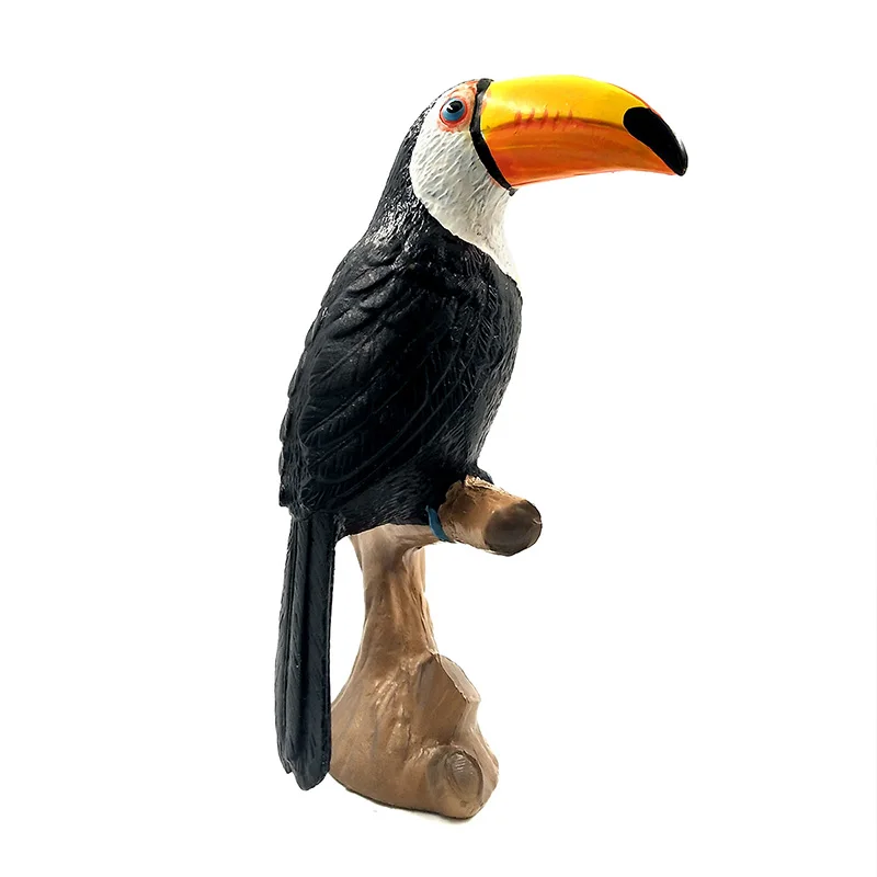 Simulation Forest Toucan Cockatoo Figures Animal Model Bird Parrot Figurine Plastic Home decor ornaments decoration statue toys Simulation Forest Toucan Cockatoo Figures Animal Model Bird Parrot Figurine Plastic Home decor ornaments decoration statue toys