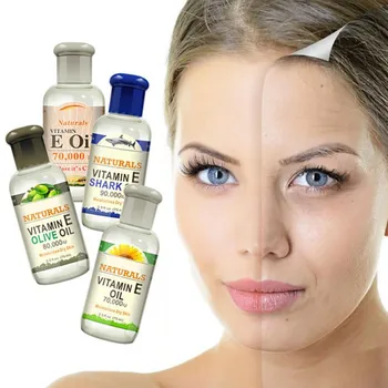 

Vitamin E Moisturizing Essence Oil Shark Olive Sunflower Oil Nourishing Firming Skin Facial Massage Essential Oil