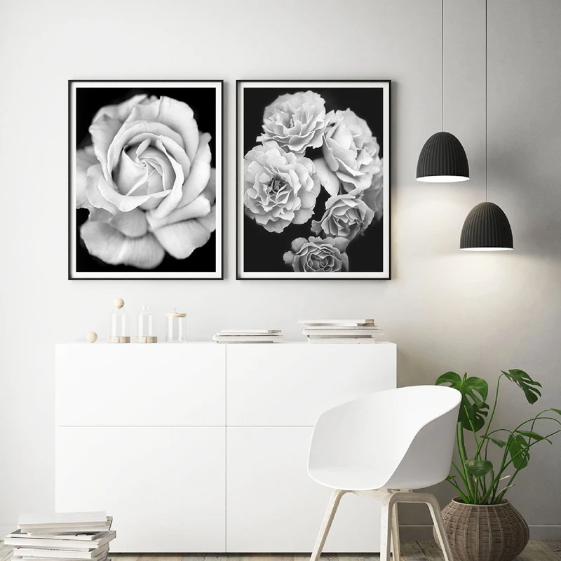 Roses Photography Print Living Room Decor