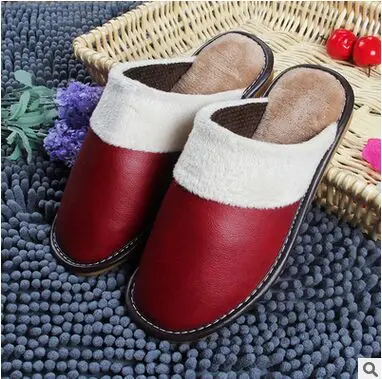 Обувь из натуральной кожи в английском стиле - Цвет: dark red