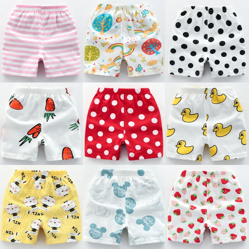 

2019 Brand Designer Summer Baby Boy Shorts Baby Girl Lovely Cartoon Style Shorts