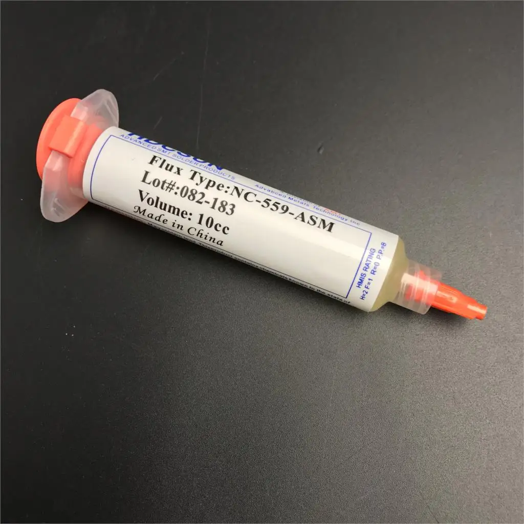 Высокого качества HDCSUN 10cc PCB шприц паяльной пасты NC 559 ASM BGA передовые для нанесения