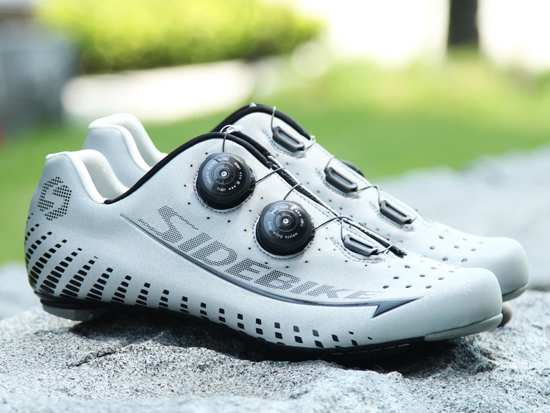 Sidebike 3M Reflectiv Carbon Ultralight Cycling Shoes self-Locking Racing Bike Shoes Road Bike Athletic Riding Shoes Ciclismo