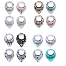 Owlzz детские нагрудники двухслойные 4 шт. новые детские аксессуары Новые товары для матери и ребенка