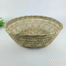 Природа бамбука фрукты Корзина для пикника fruteira De Mesa хранения местечке подарок организатор экологичный лотки для пищевой bandeja кухня