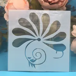 1 шт. цветок DIY Craft Многослойные трафареты настенная живопись штампованная для скрапбукинга тиснильный альбом бумага карты шаблон F5504