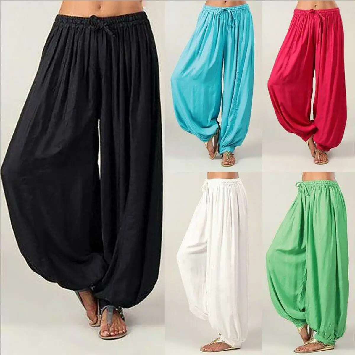 hippie cover up and harem pants