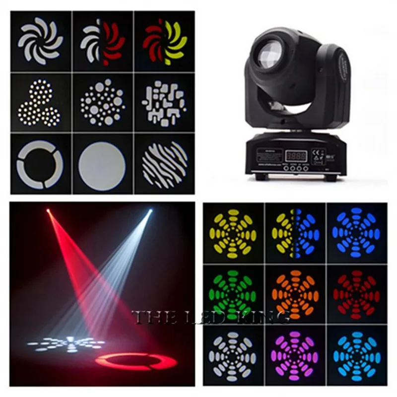 Светодиодный промывочный сценический светильник 90 Вт профессиональный DMX512 60 для