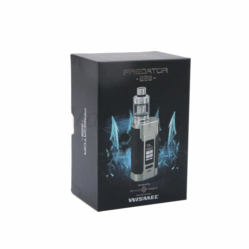 Original Wismec Predator 228 with Elabo Kit 228w Box Mod with Elabo Tank elektronik sigara vape kit vs Predator 228 kit 1