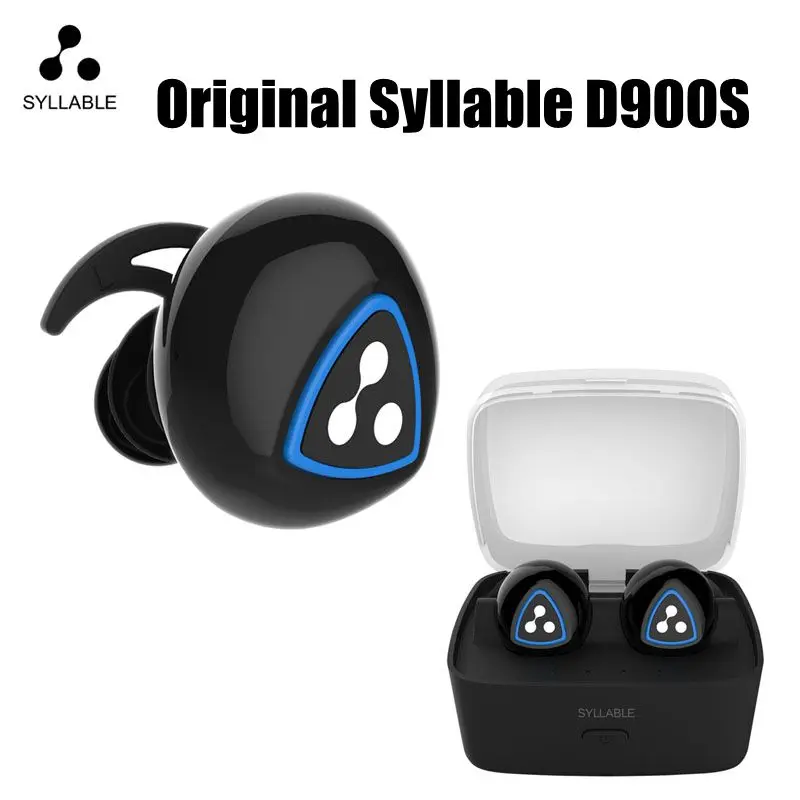 

New Original Syllable D900S Earphone Wireless Bluetooth 4.0 Apt-x IPX4 Waterproof Earbud Earphone Sports For Android Phone IOS