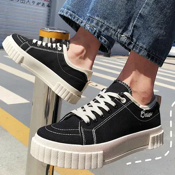 

New men casual canvas shoes classic men fashion flat shoes men sneakers shoes for men sneakers chaussure homme K4-13