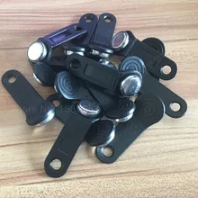 TM1990A электронные ключи IButton Dallas TM карточка брелок DS1990A F5 Немагнитный для доступа Управление электронный замок