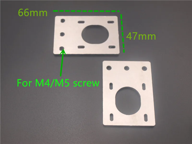 Funssor 1 шт. Регулируемая NEMA 17 Шаговая пластина крепления двигателя крепежный кронштейн для Reprap D-bot core-XY 3d принтер ЧПУ профили