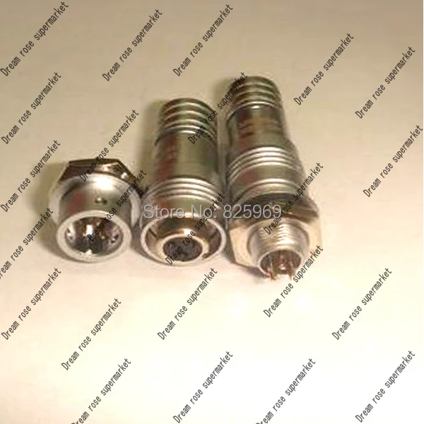 Free Shipping 2 sets=4pcs 3 Pin 6mm Male & Female mic circular connector kit XS6 2P Socket+Plug
