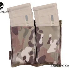 Emerson Шестерни двойной M4 чехол быстро журнал MOLLE снаряжение для военных игр для страйкбола техники MAG мультикам черный EM2387