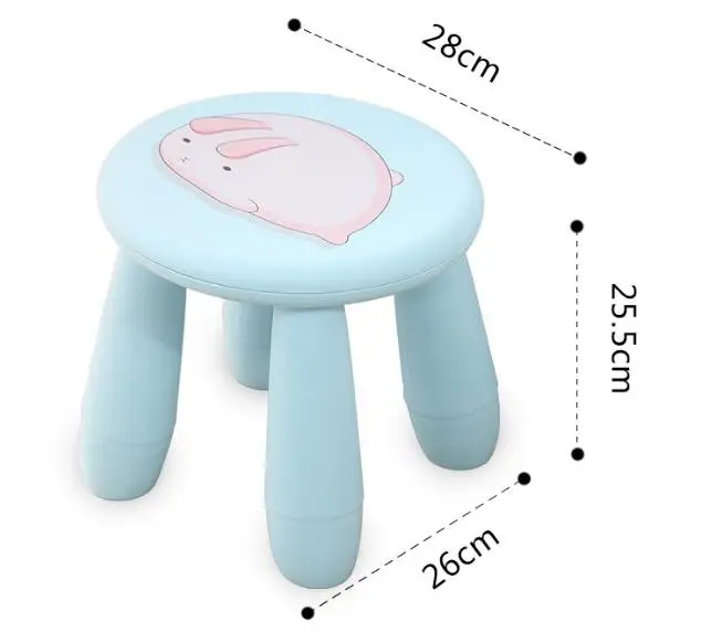 Wholesale Portable cartoon kindergarten stools Thicken skidproof Children's Stool Wholesale Portable cartoon kindergarten stools Thicken skidproof Children's Stool