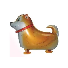 Funny Walking pet Collie Dog Foil Balloons Animal Helium Air Balloons kid love Inflatable Animals toys