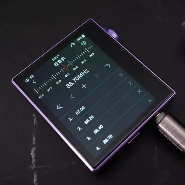 

AP80 Hi-Res ES9218P Bluetooth HIFI Music MP3 Player LDAC USB DAC DSD 64/128 FM Radio HibyLink FALC DAP