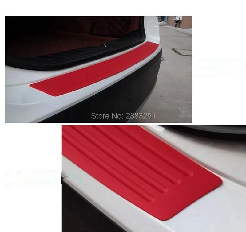 1pc Car Trunk Door Sill Protection Strip