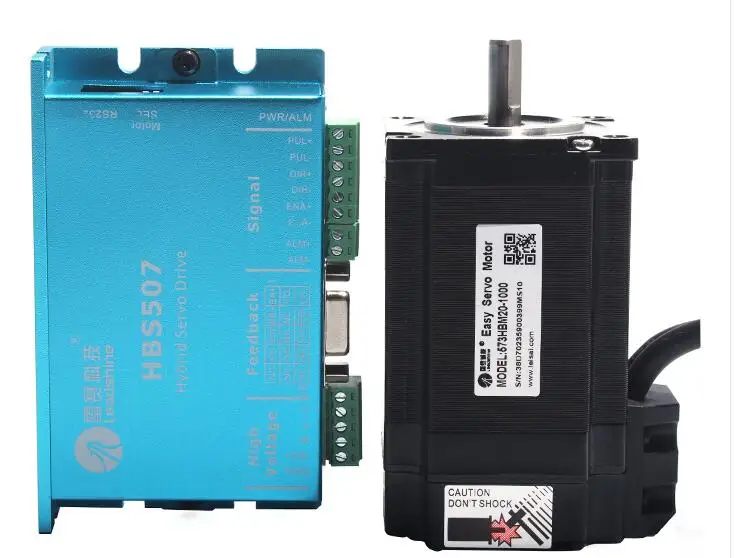 Драйвер серводвигателя переменного тока Leadshine HBS507 + 3 фазный 2.0N.m 573HBM20 1000