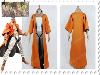 

JoJo's Bizarre Adventure Cosplay Costume Suit Muhammad Avdol For Men Uniform Outfit Coat Cloak Halloween Cosplay Full Set