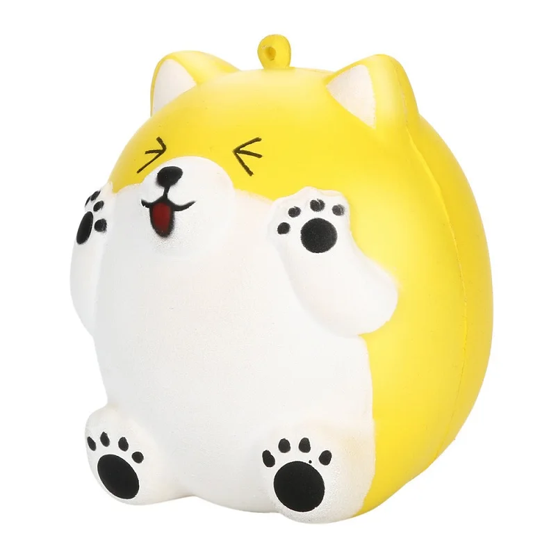 Kawaii Smile Bear Squeeze Toys медленный рост крем ароматизированные мягкие игрушки для снятия стресса сквиши антистресс детские игрушки 10*8*7 см